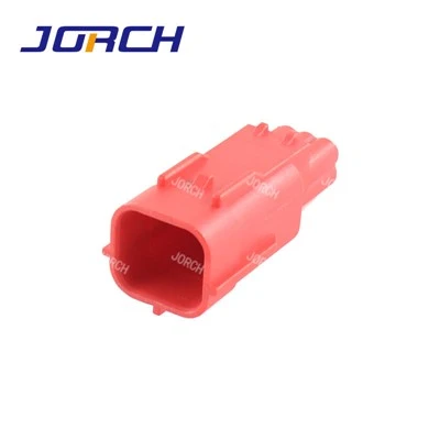 6 Cara 0.6MM Konektor Kawat Adaptor OBD2 Merah Tahan Air Jantan Konektor Otomatis Tahan Air DJ7069Y-0.6-11