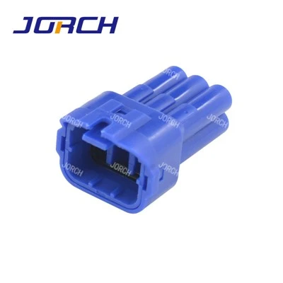 6Pin Biru DJ7065F-2.2-11 DJ7065F-2.2-21 Konektor Otomotif Dengan Kunci Terminal Hitam